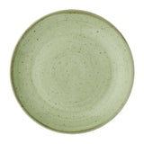 Churchill Stonecast Sage Green Coupe Plates 165mm (12 Pack)