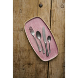 Churchill Stonecast Petal Pink Chefs' Walled Oblong Plates 350mm (6 Pack)