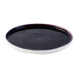 Churchill Stonecast Patina Deep Purple Walled Plates 260mm (6 Pack)