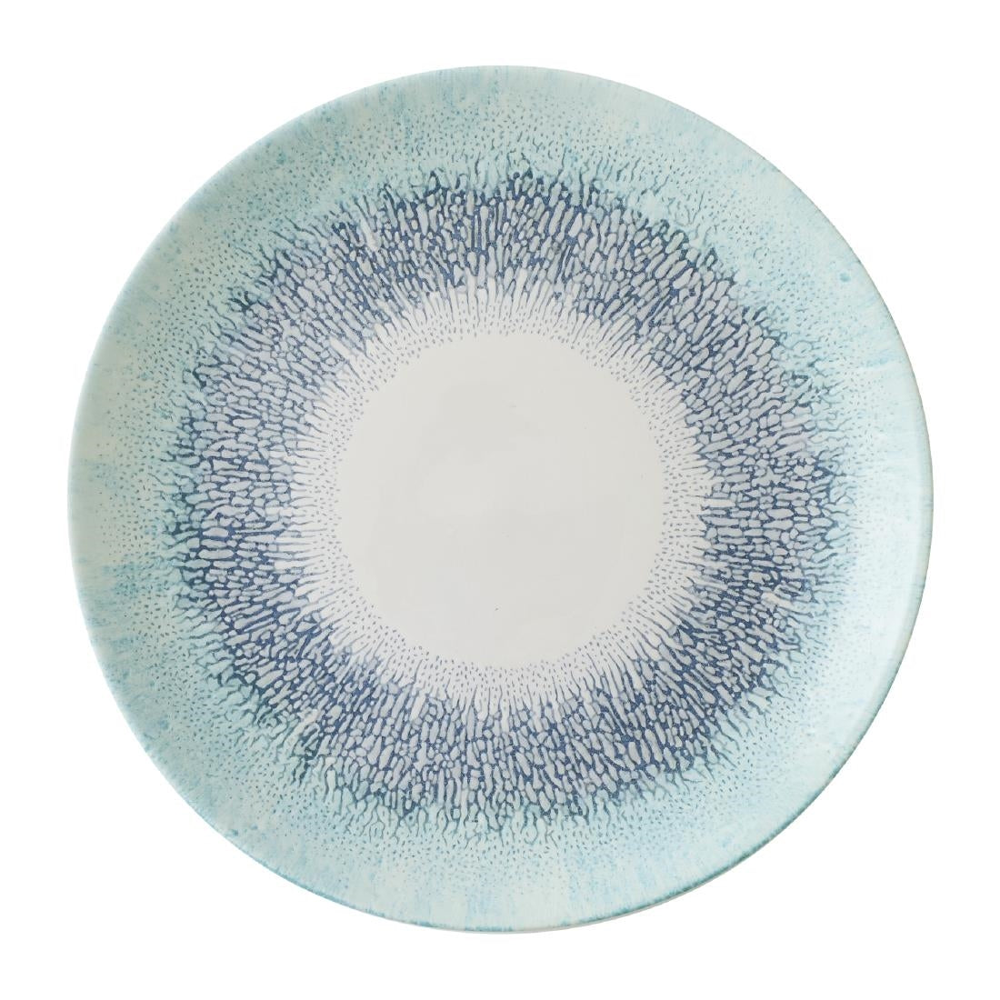 Churchill Studio Prints Fusion Blue Coupe Plates 217mm (12 Pack)