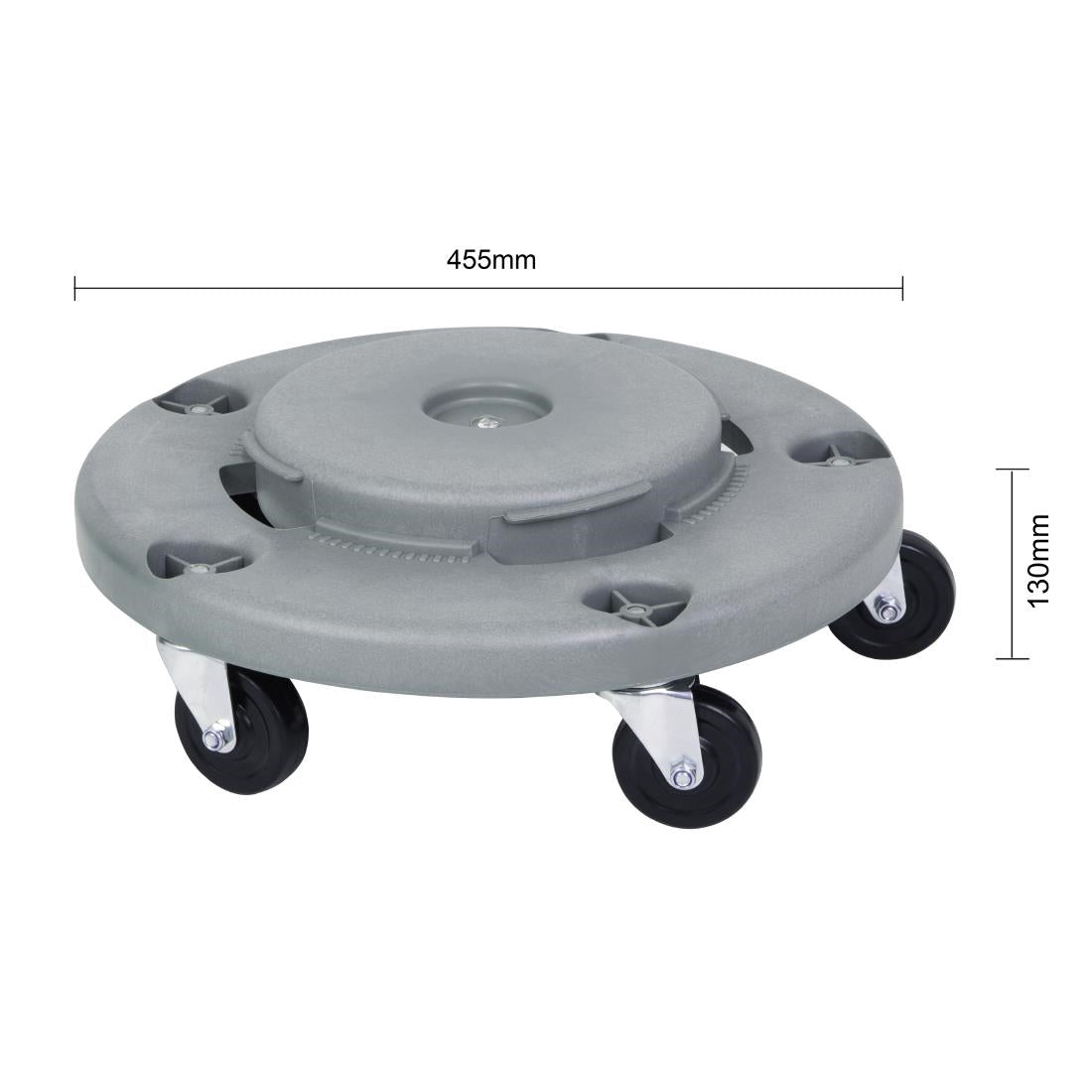 Jantex Dolly for 160Ltr Heavy-Duty Round Bin