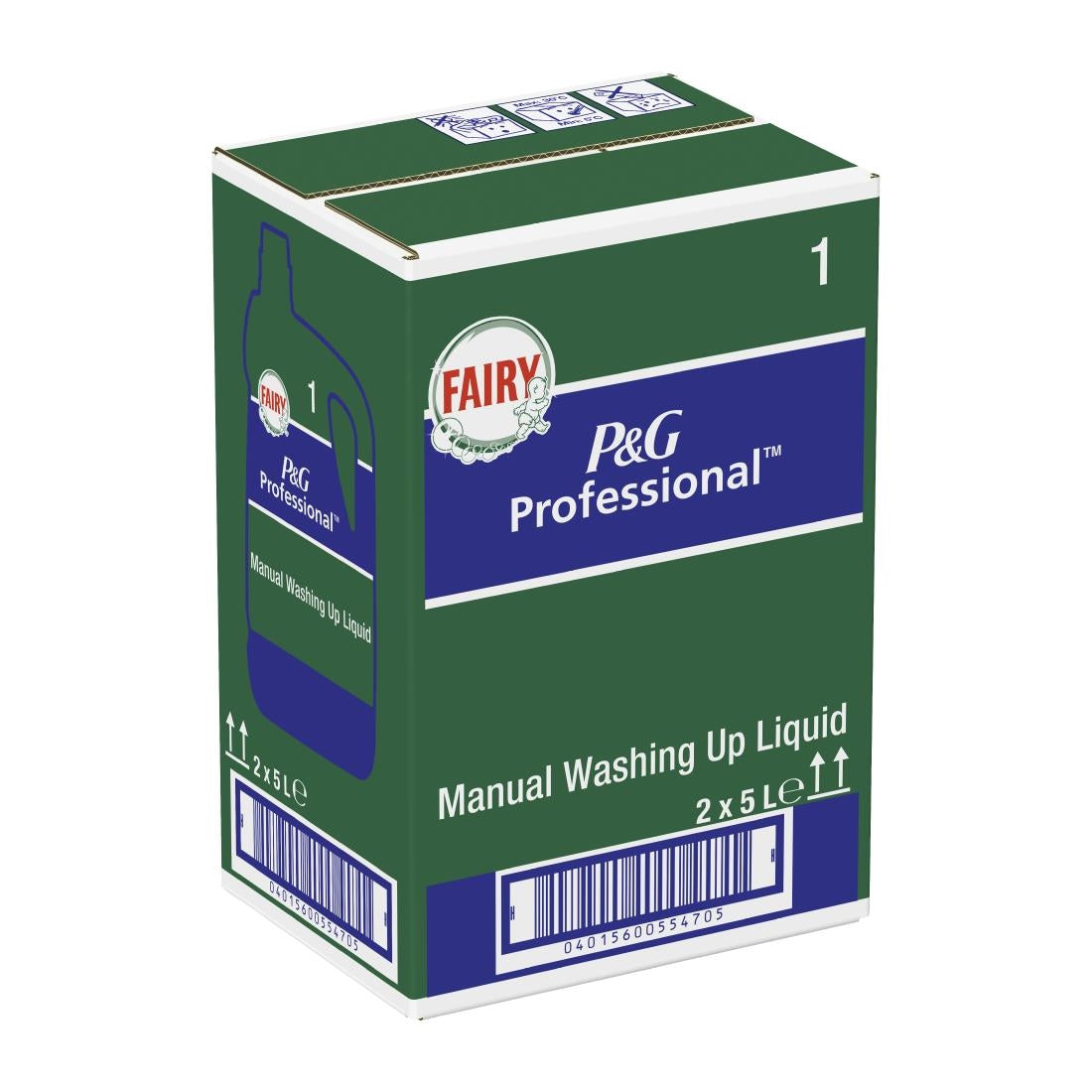 Fairy Professional D1 Hand Dishwash Liquid Original 5Ltr (2 Pack)