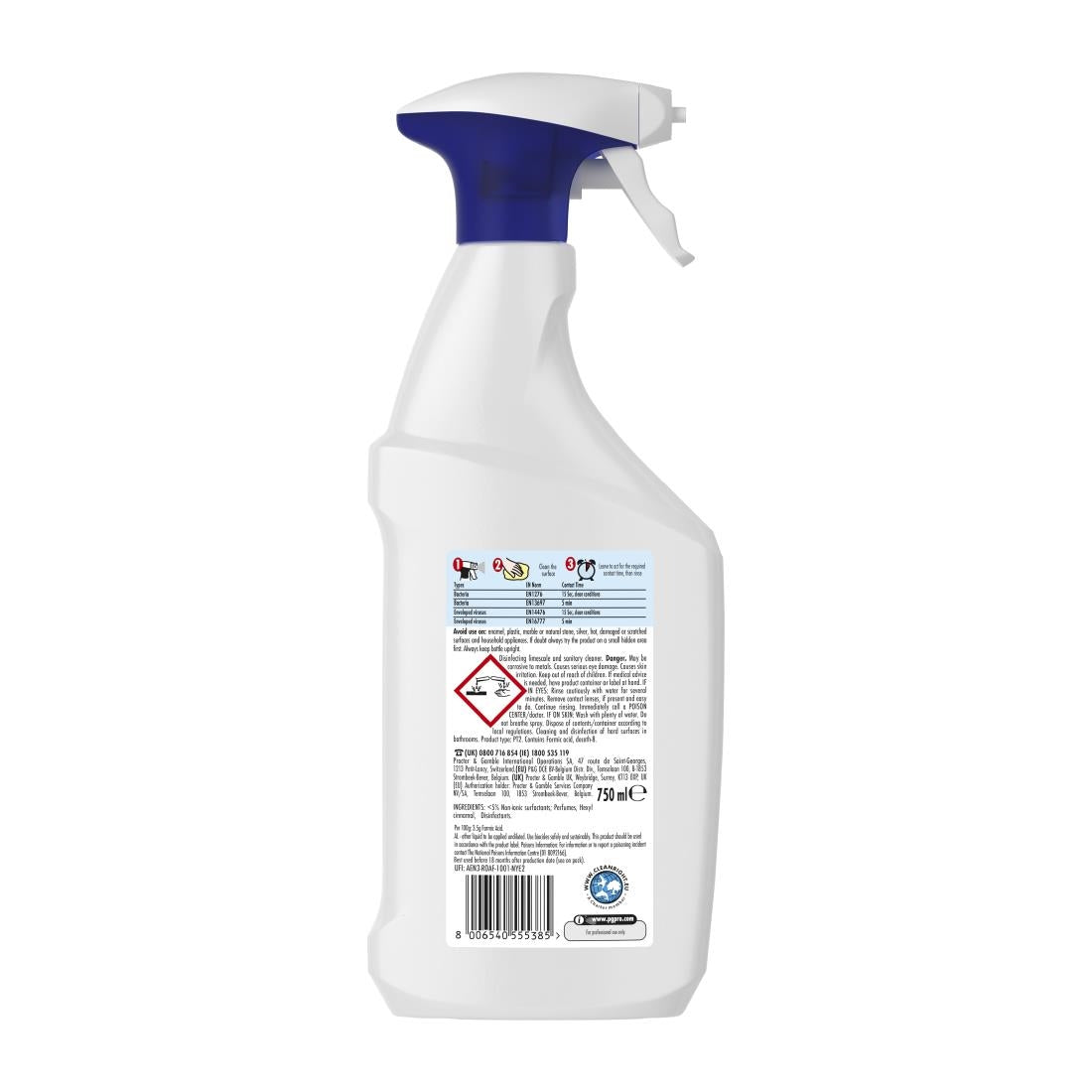 Viakal Professional Limescale Remover Spray 750ml (10 Pack)