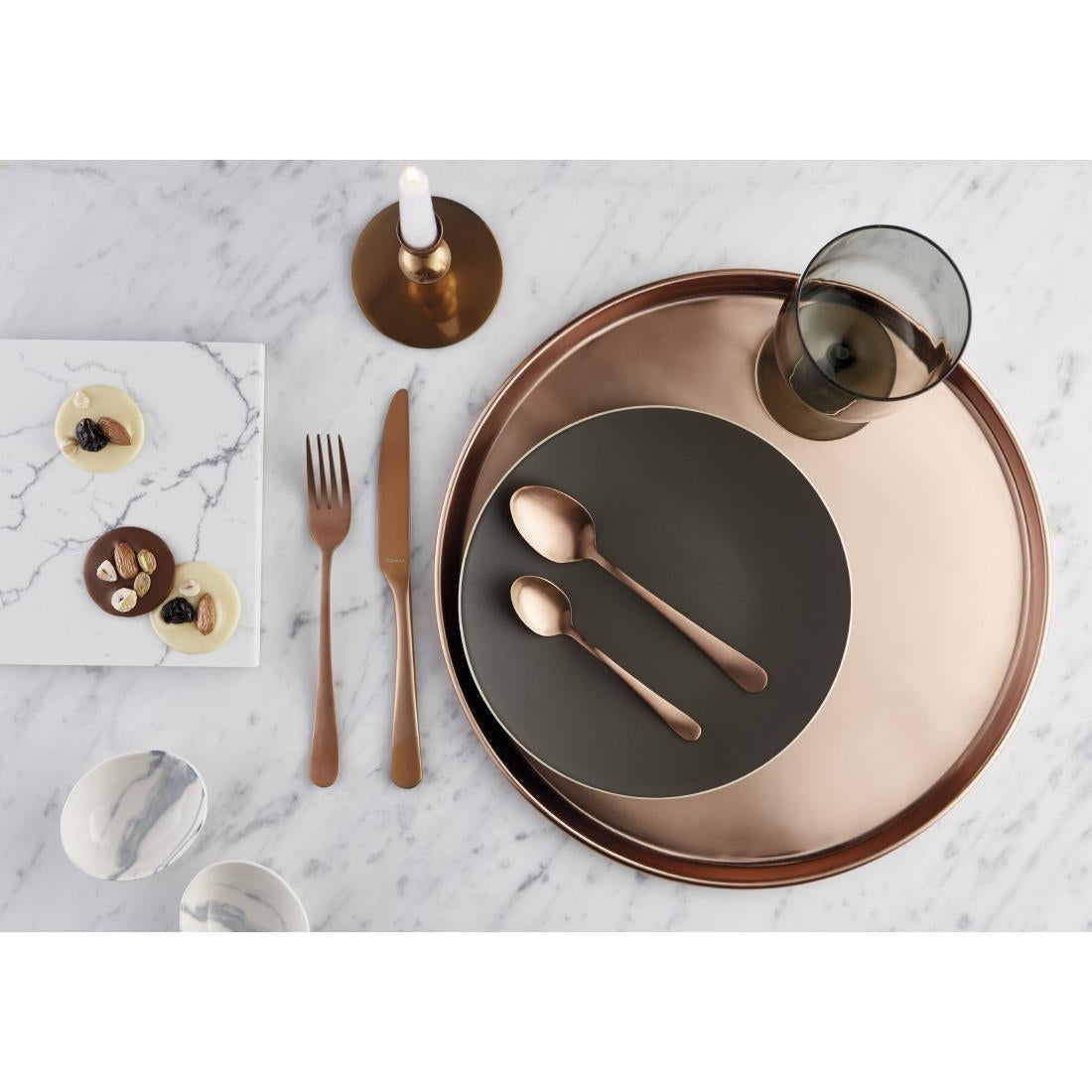 Amefa Blush Medium Teaspoon Copper (12 Pack)