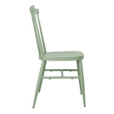 Bolero Windsor Aluminium Green Chairs (4 Pack)