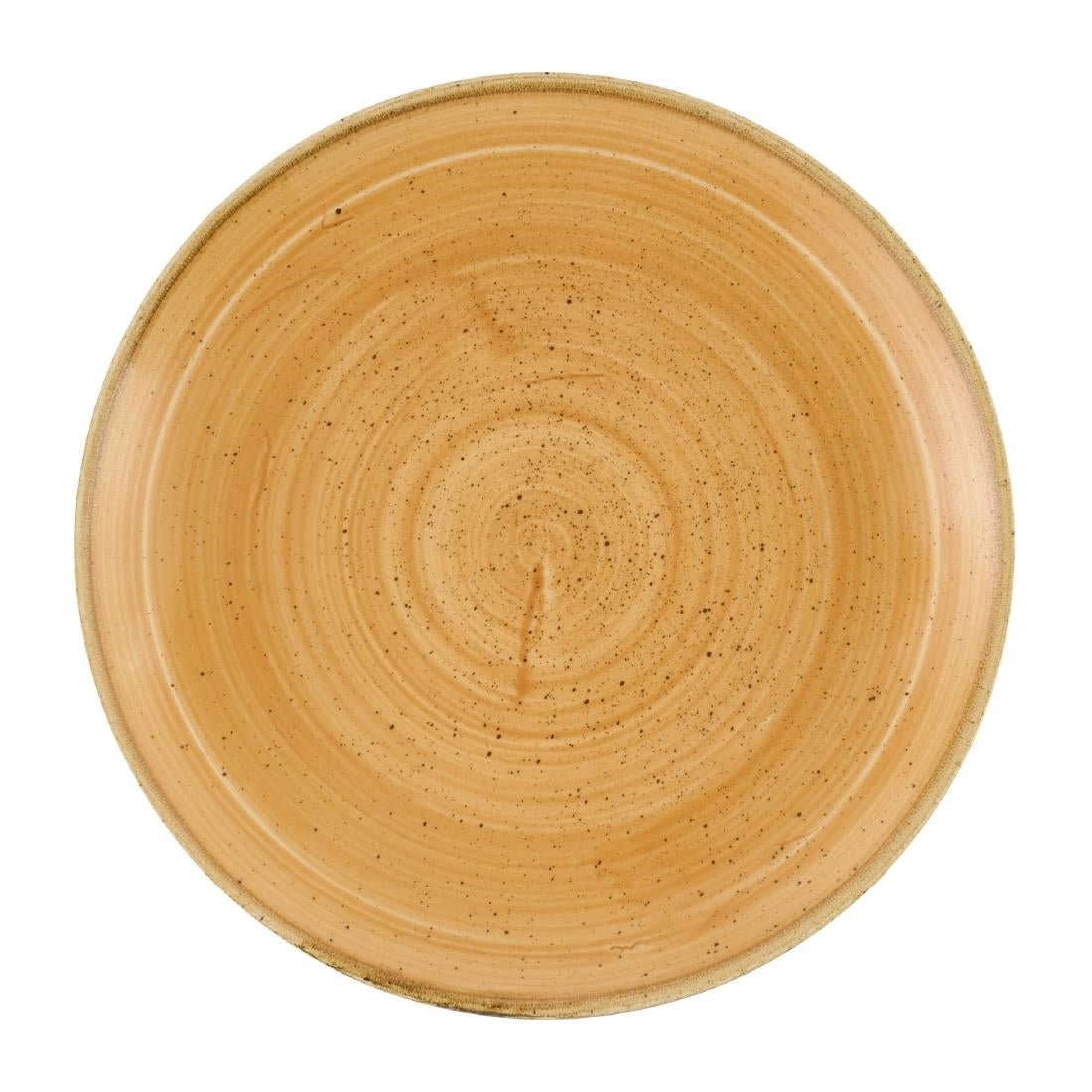 Churchill Stonecast Tangerine Coupe Plates 217mm (12 Pack)