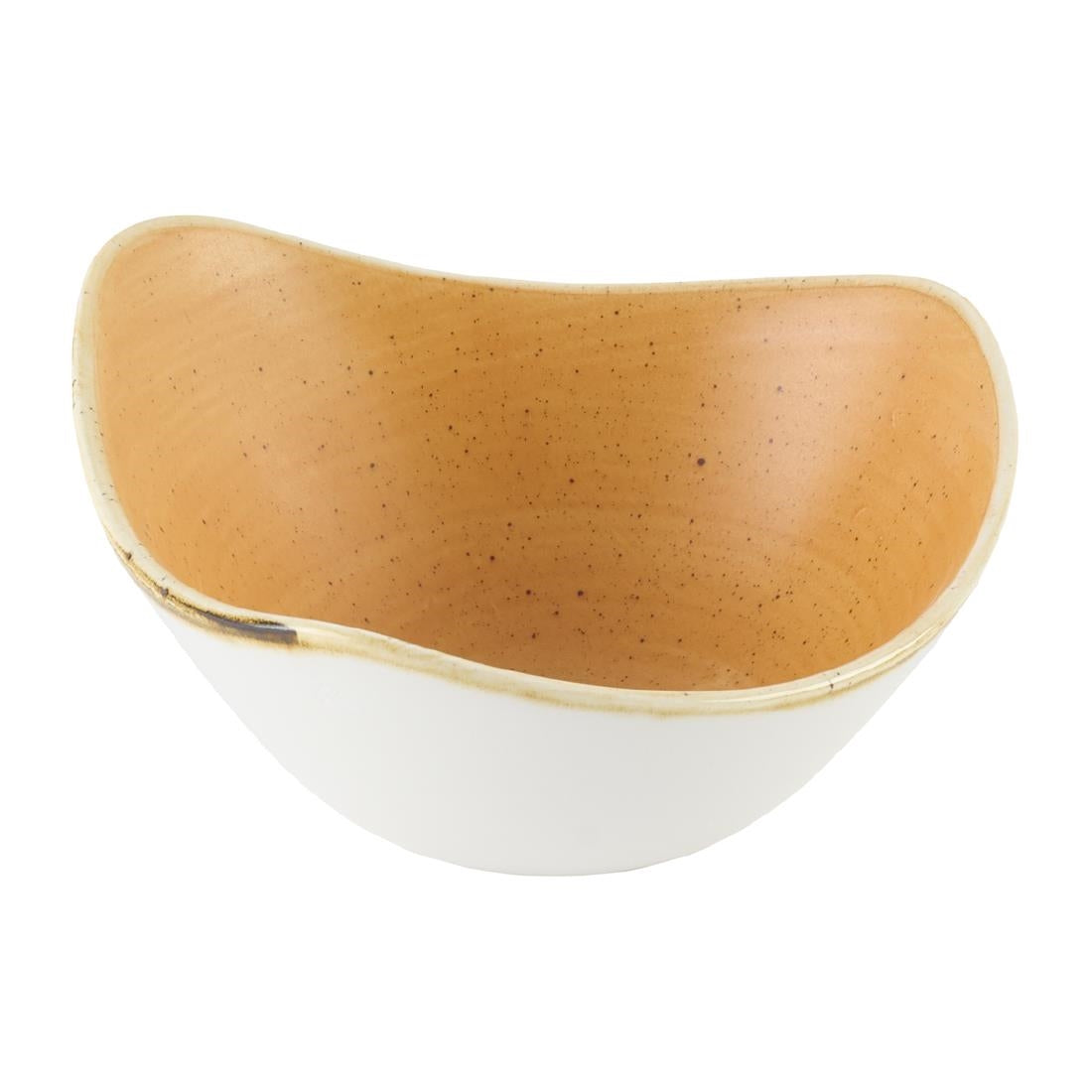 Churchill Stonecast Tangerine Triangle Bowls 153mm (12 Pack)