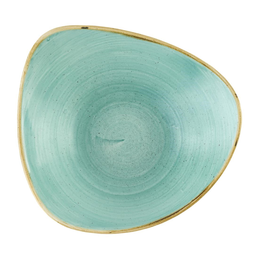 Churchill Stonecast Mint Triangle Bowls 235mm (12 Pack)