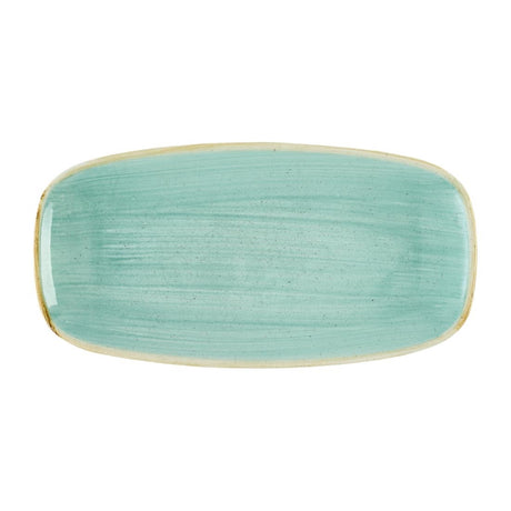 Churchill Stonecast Mint Chefs' Oblong Plates No. 3 298x 153mm (12 Pack)