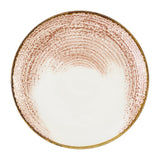 Churchill Studio Prints Homespun Accents Coral Coupe Plates 288mm (12 Pack)