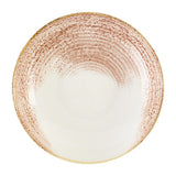 Churchill Studio Prints Homespun Accents Coral Coupe Bowls 248mm (12 Pack)