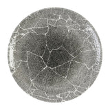 Churchill Studio Prints Kintsugi Quartz Black Coupe Plates 288mm (12 Pack)