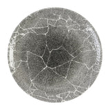 Churchill Studio Prints Kintsugi Quartz Black Coupe Plates 260mm (12 Pack)