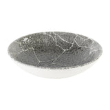 Churchill Studio Prints Kintsugi Quartz Black Coupe Bowls 182mm (12 Pack)