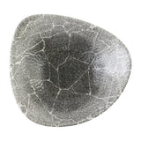 Churchill Studio Prints Kintsugi Quartz Black Triangle Bowls 235mm (12 Pack)