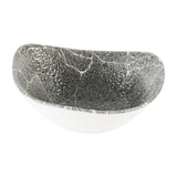 Churchill Studio Prints Kintsugi Quartz Black Triangle Bowls 185mm (12 Pack)