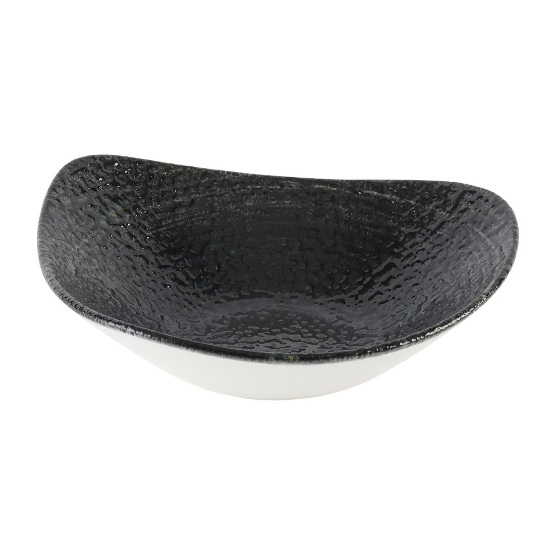 Churchill Studio Prints Homespun Chroma Carbon Triangle Bowls 235mm (12 Pack)
