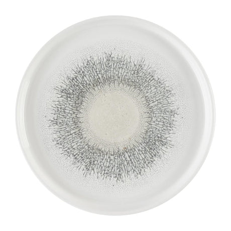 Churchill Studio Prints Fusion Agate Grey Chefs' Walled Plates 210mm (6 Pack)