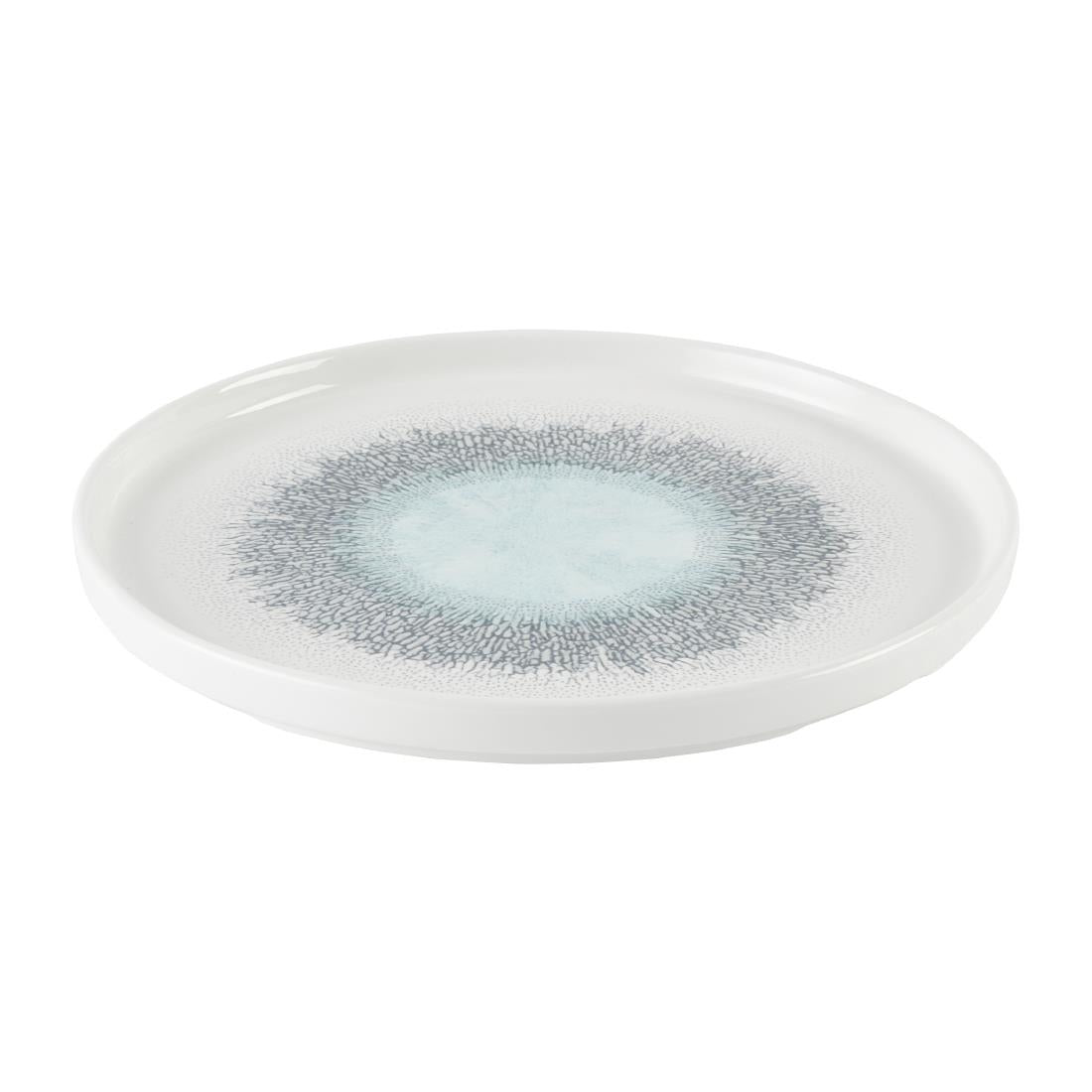 Churchill Studio Prints Fusion Aquamarine Chefs' Walled Plates 260mm (6 Pack)