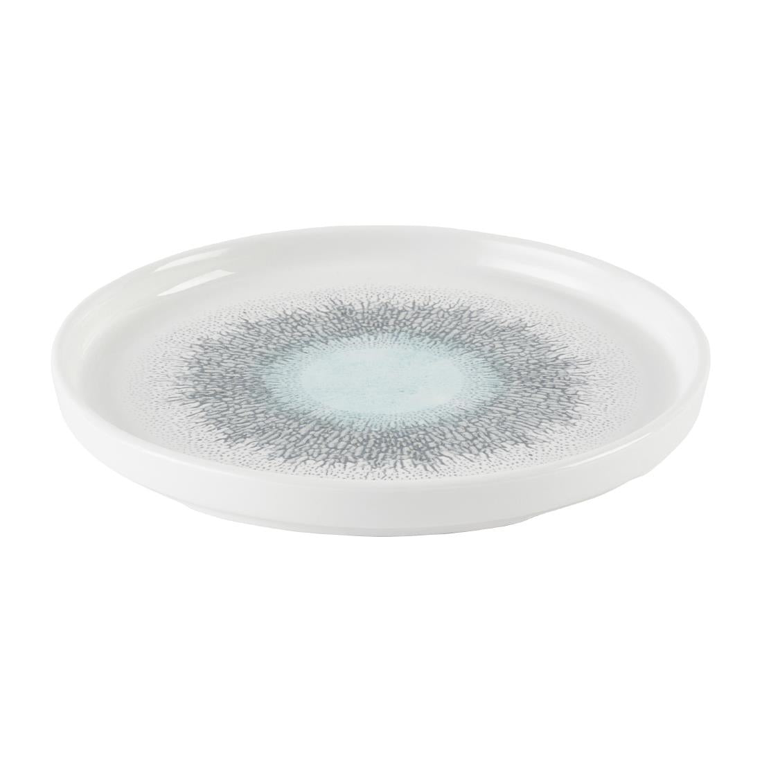 Churchill Studio Prints Fusion Aquamarine Chefs' Walled Plates 210mm (6 Pack)
