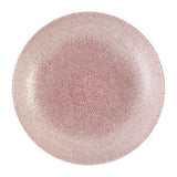 Churchill Studio Prints Raku Rose Quartz Pink Coupe Plates 260mm (12 Pack)