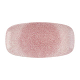 Churchill Studio Prints Raku Rose Quartz Pink Chefs' Oblong Plates No. 3  153 x 298mm (12 Pack)