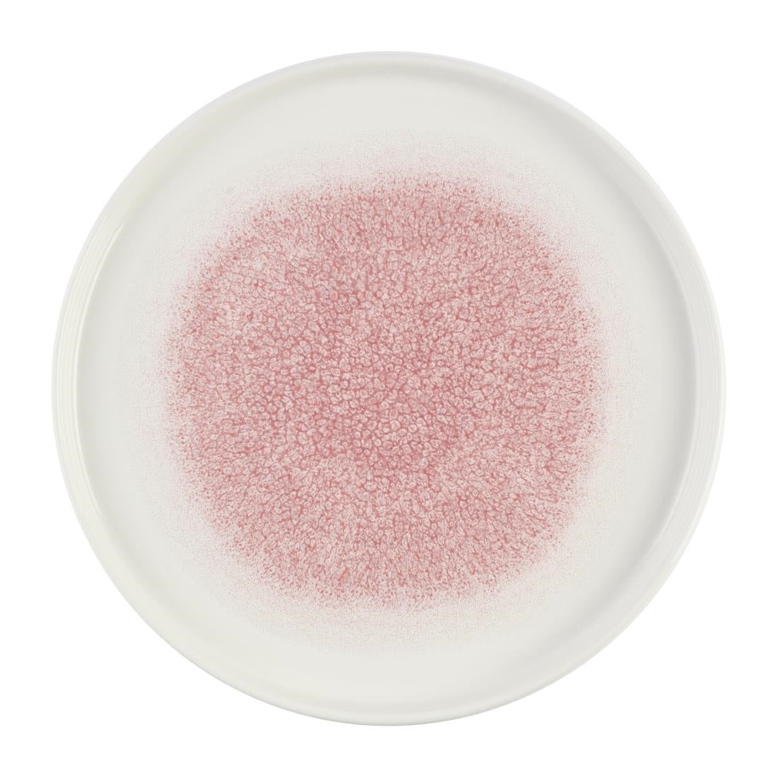 Churchill Studio Prints Raku Rose Quartz Pink Chefs' Walled Plates 260mm (6 Pack)