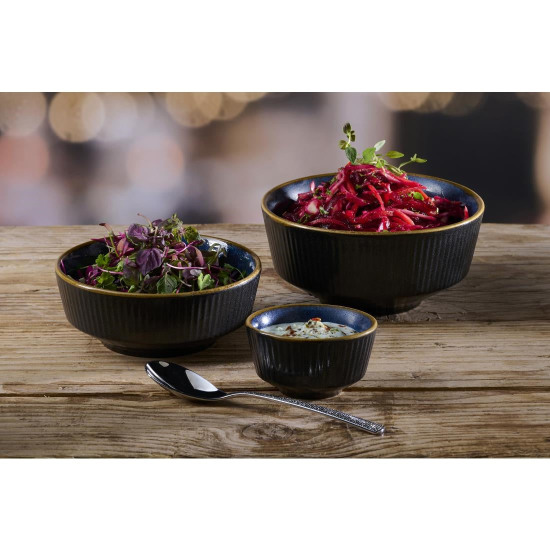 Churchill Nourish Tokyo Black Kochi Dip Pot 40 x 69mm (12 Pack)