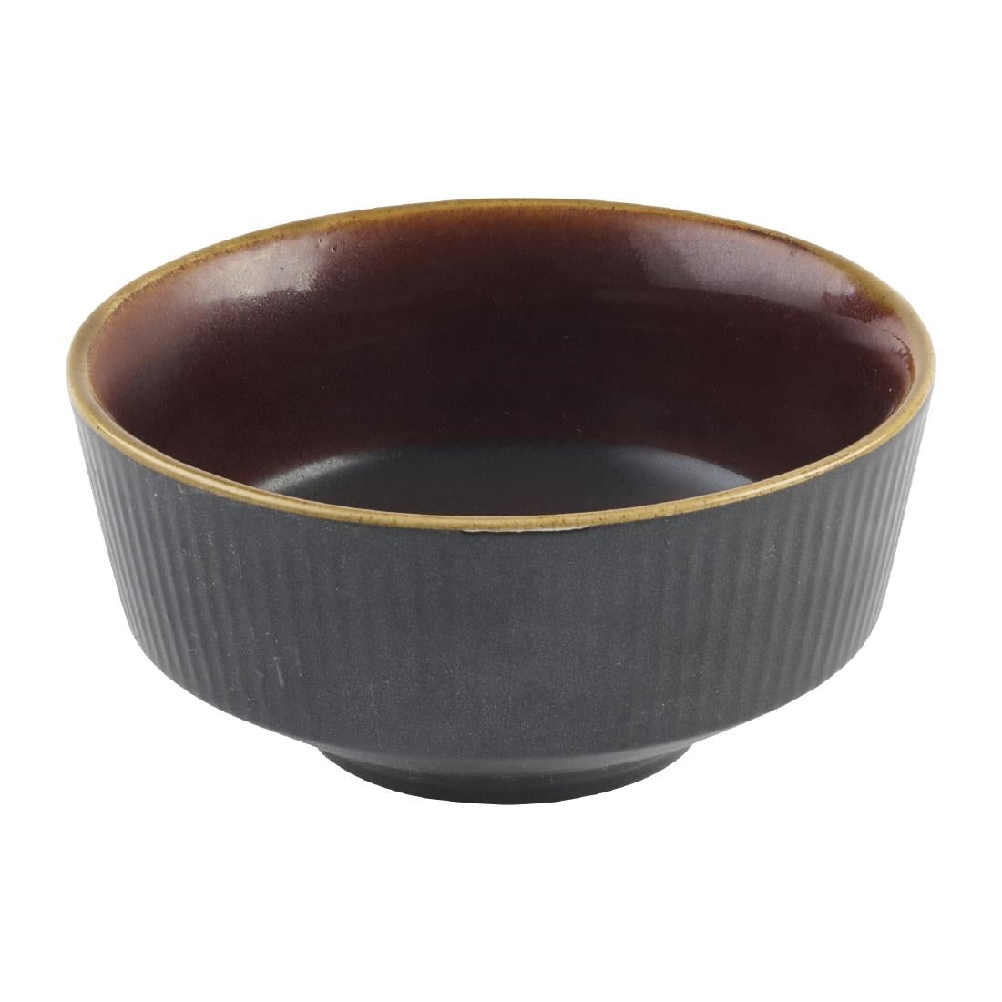 Churchill Nourish Tokyo Black Kochi Soup Bowl 62 x 130mm (12 Pack)