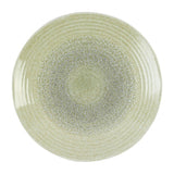Dudson Harvest Grain Speckled Green Organic Coupe Plate 275mm (12 Pack)
