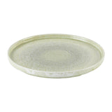Dudson Harvest Grain Walled Plates Speckled Green 260mm (6 Pack)