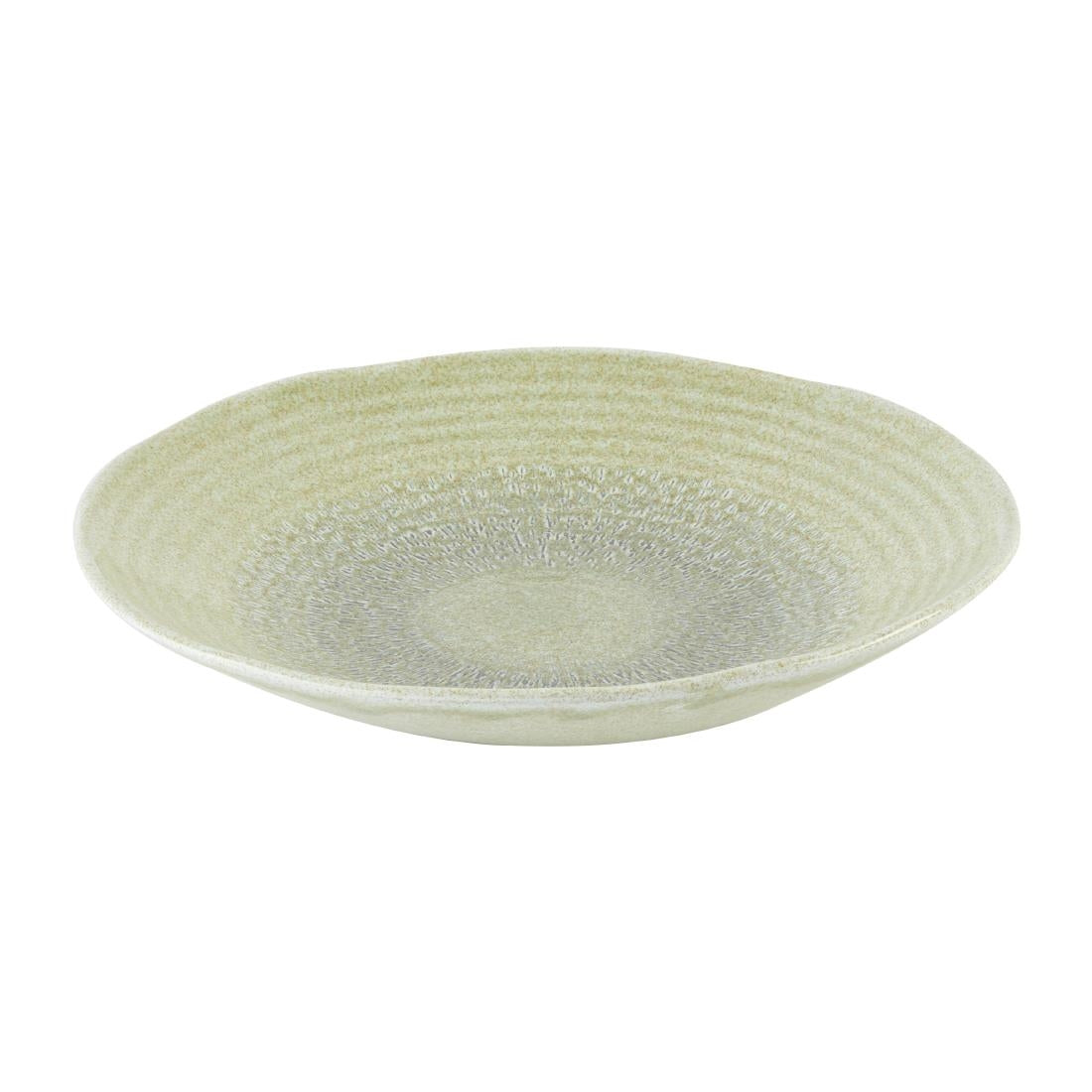 Dudson Harvest Grain Organic Coupe Bowls Speckled Green 250mm (12 Pack)