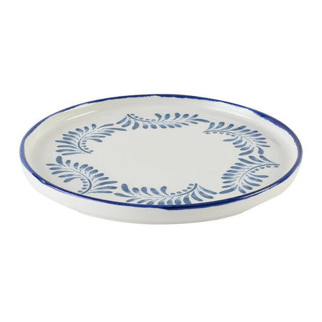 Dudson Harvest Mediterranean Terracotta Round Walled Plates 260mm (6 Pack)