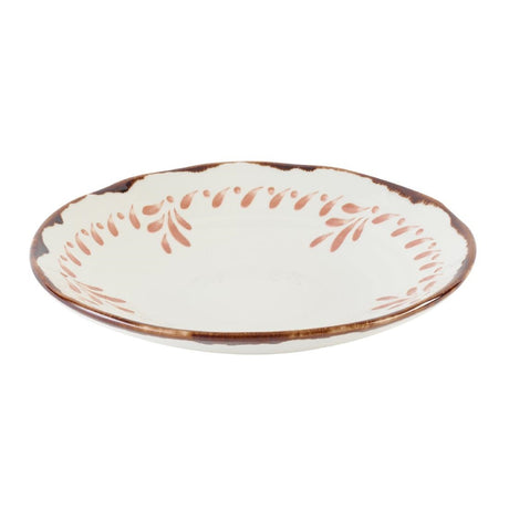 Dudson Harvest Mediterranean Terracotta Organic Coupe Bowls 250mm (12 Pack)