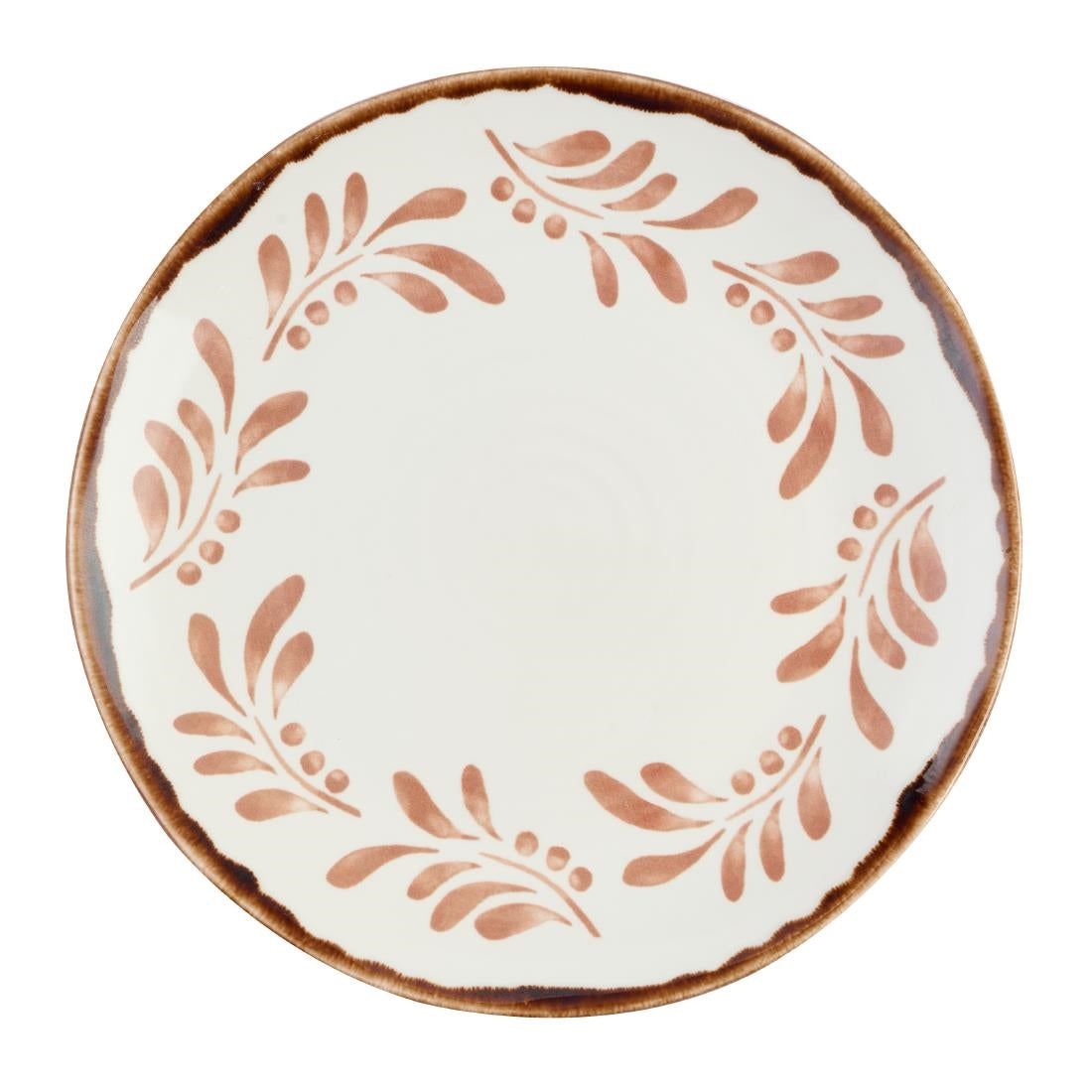 Dudson Harvest Mediterranean Terracotta Organic Coupe Bowl 210mm (12 Pack)