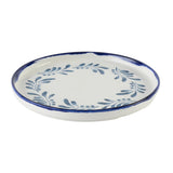 Dudson Harvest Mediterranean Blue Round Walled Plate 210mm (6 Pack)