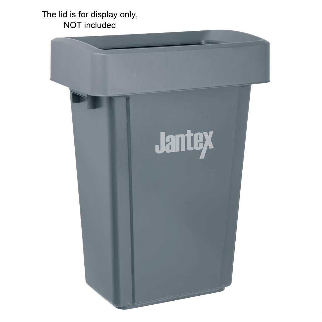 Jantex Slim Bin Grey 60Ltr