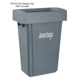 Jantex Slim Bin Grey 60Ltr