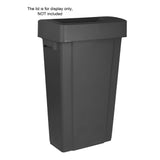 Jantex Slim Bin Black 80Ltr