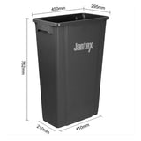 Jantex Slim Bin Black 80Ltr