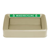 Jantex 60/80ltr Slim Bin Lid Beige