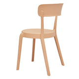 Bolero Mila Café Chairs Light Nude Pink (2 Pack)