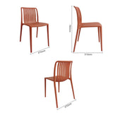 Bolero Verona Café Chairs Mild Orange (2 Pack)