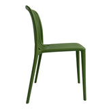 Bolero Verona Café Chairs Forest Green (2 Pack)