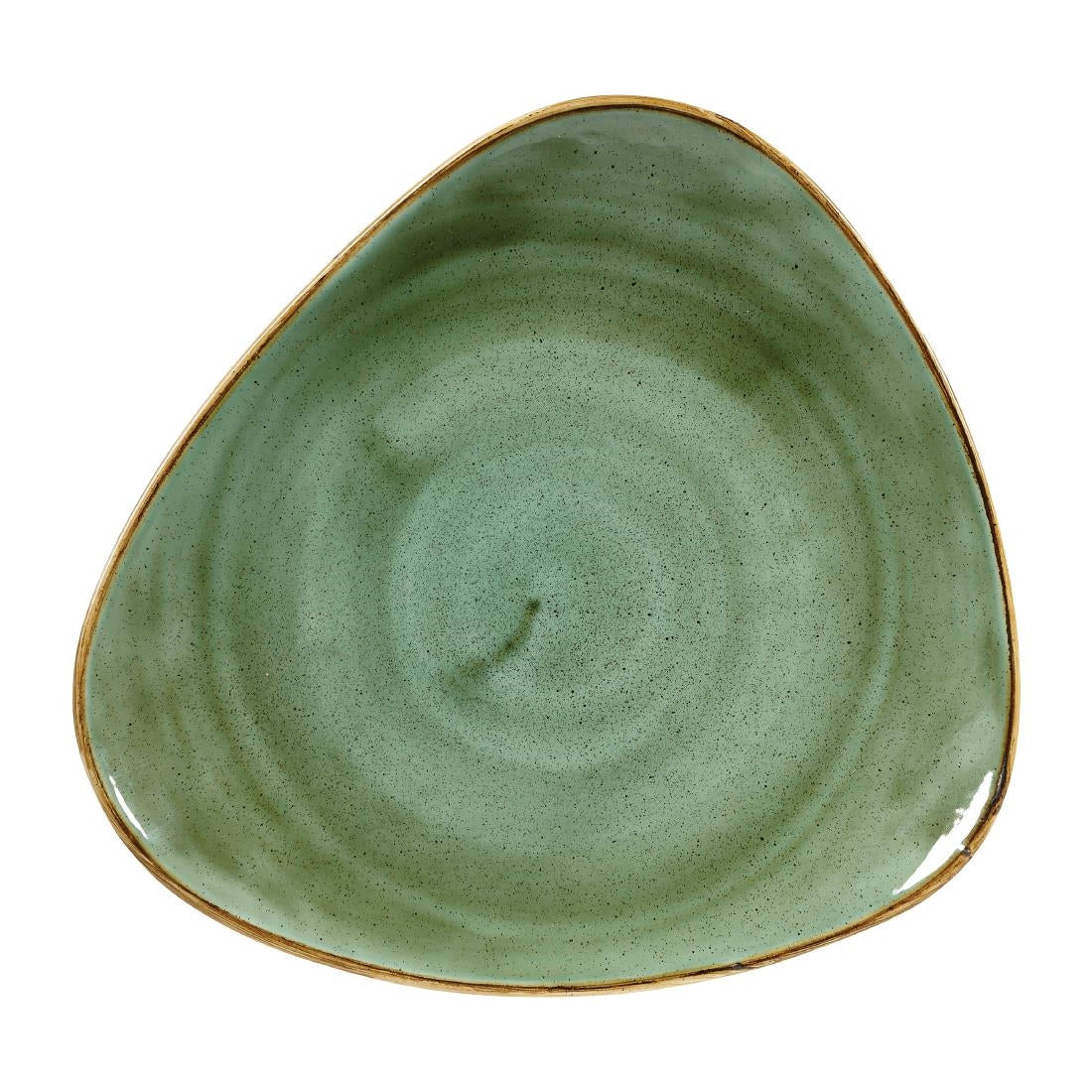 Churchill Stonecast Triangular Plates Samphire Green 311mm (6 Pack)