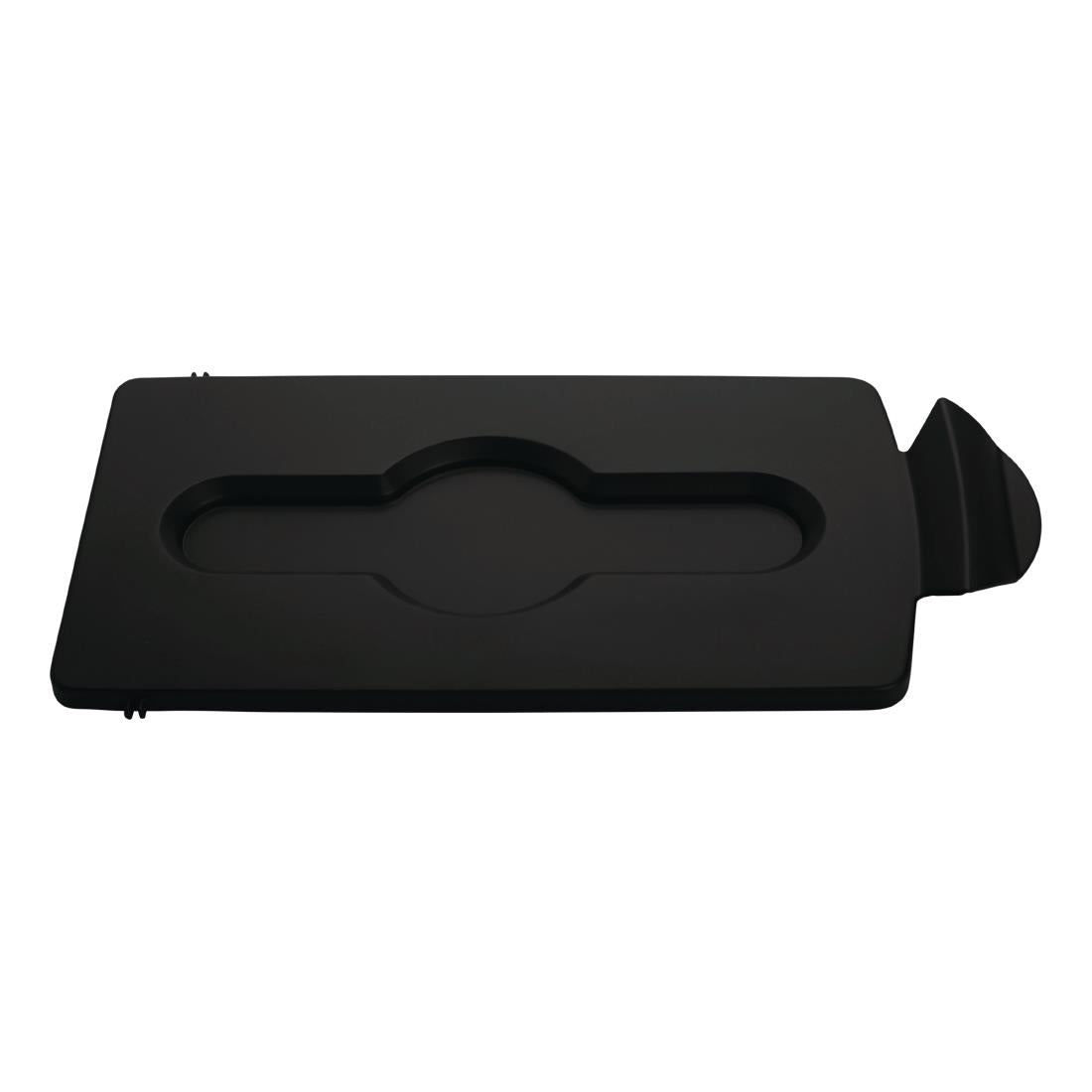 Rubbermaid Black Closed Lid for Slim Jim Bin