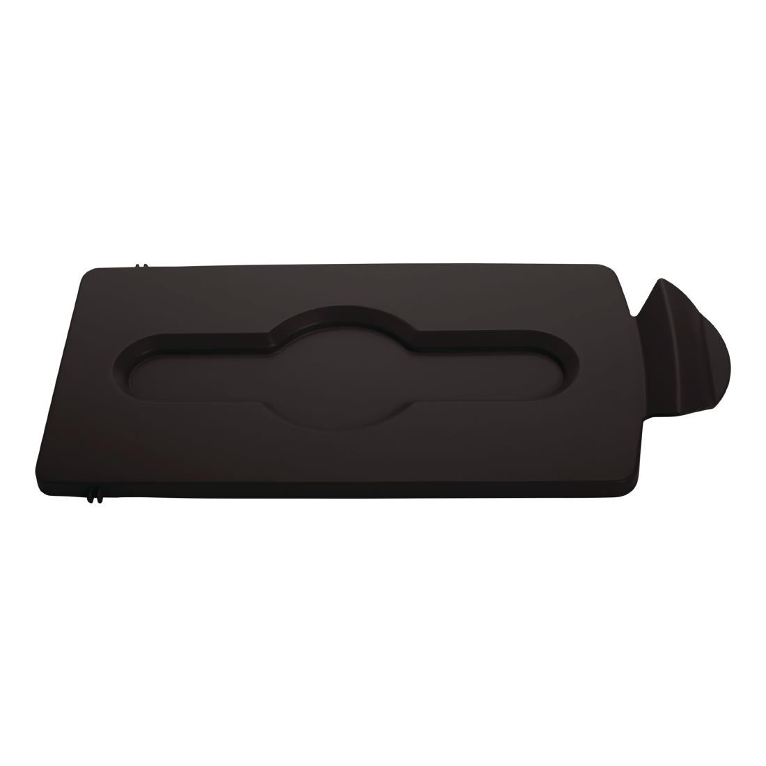 Rubbermaid Brown Closed Lid for Slim Jim Bin