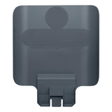 Rubbermaid Slim Jim Recycling Station Billboard Grey