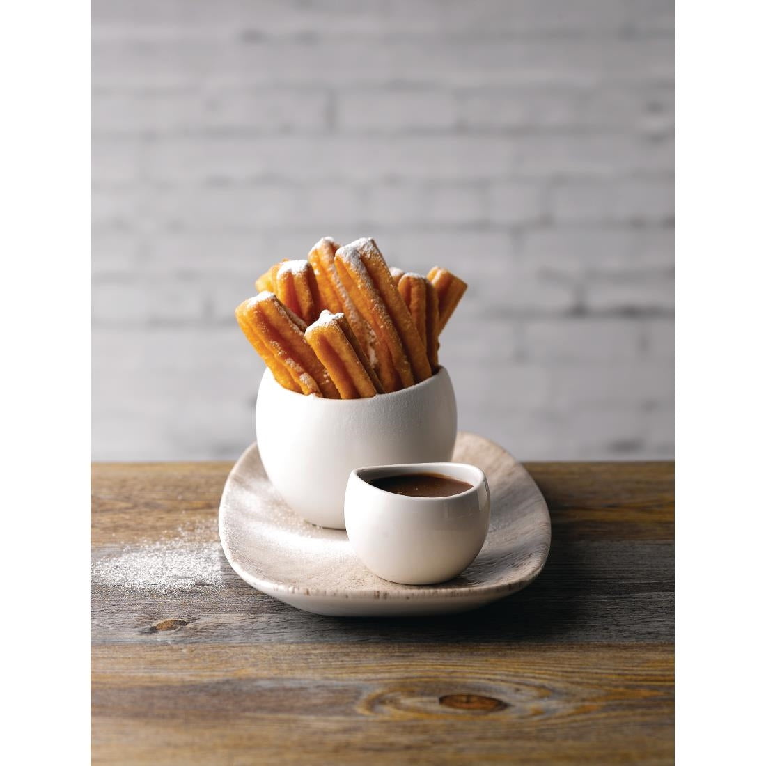 Churchill Bulb Chip Mugs White 300ml (6 Pack)