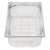 Vogue Heavy Duty Stainless Steel Perforated 1/1 Gastronorm Tray 150mm